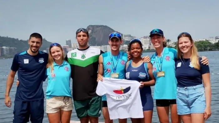 Com investimento do Estado, remadores de projeto gaúcho conquistam 16 medalhas no Campeonato Brasileiro de Barcos Longos