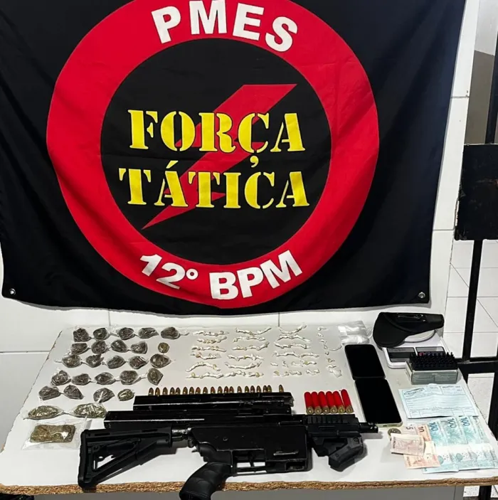 12º BPM realiza prisões e apreensões em Linhares