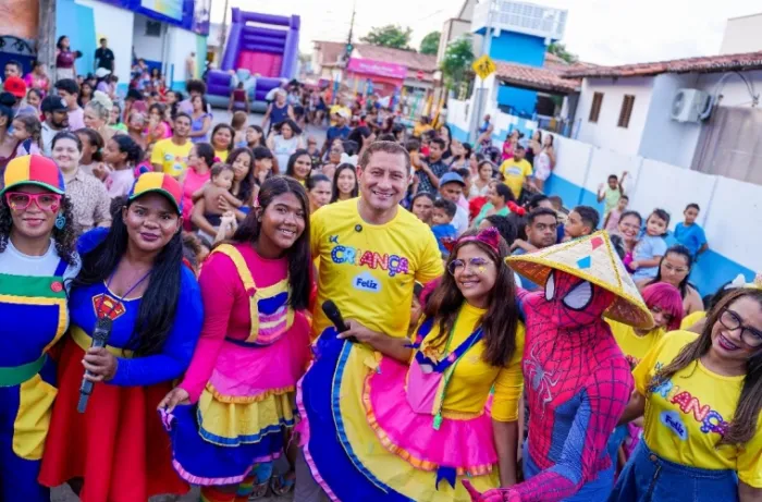 ‘Criança Feliz’: Marquinhos celebra o Dia das Crianças com alegria, inclusão e amor pelas comunidades de São Luís