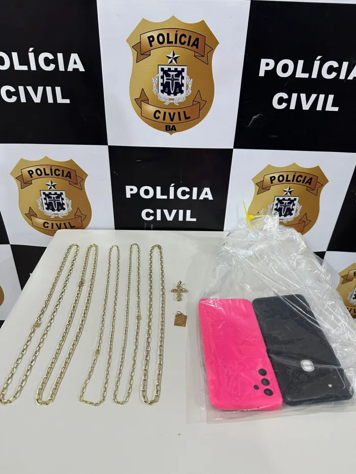 Joias avaliadas em R$ 200 mil são recuperadas em Vitória da Conquista