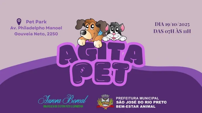 Agita Pet promove movimentar Pet Park neste domingo
