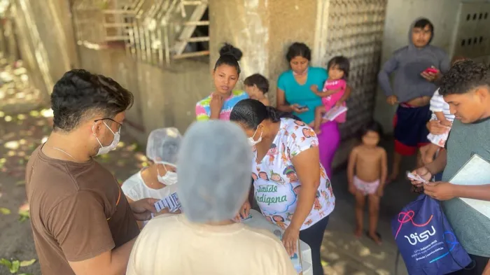 Secretaria Municipal de Saúde intensifica ações nos abrigos com indígenas da etnia Warao