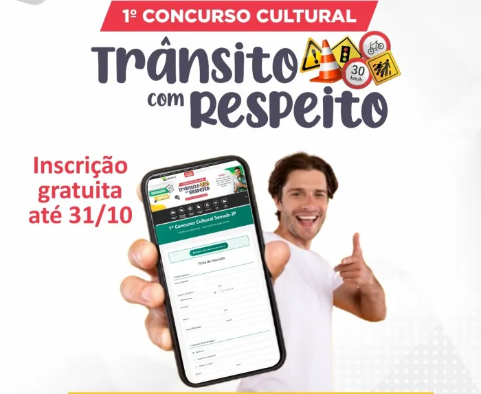 Concurso cultural da Semob-JP vai premiar melhores desenhos sobre segurança no trânsito