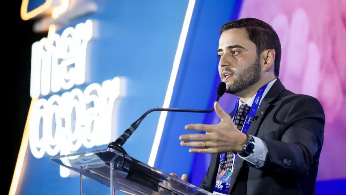 Em seu discurso, Gabriel Souza lembrou o destaque do Estado em inovação e os investimentos do governo na área -Foto: Bruno Todeschini/Divulgação