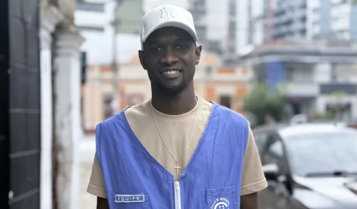 Assistência Social realiza ação para imigrantes de Guiné-Bissau