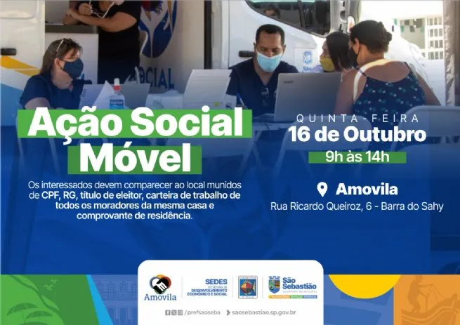 Foto: Reprodução/Prefeitura de São Sebastião - SP