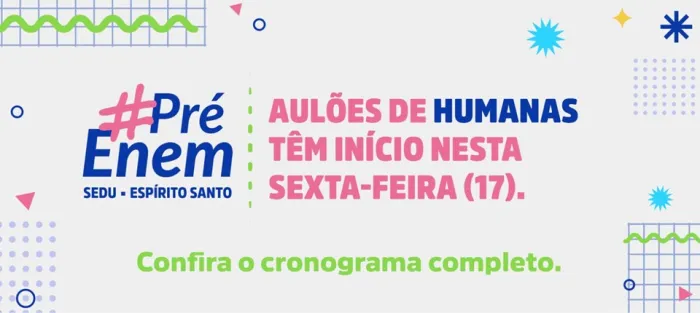 Sedu inicia última rodada dos aulões do curso preparatório Pré-Enem