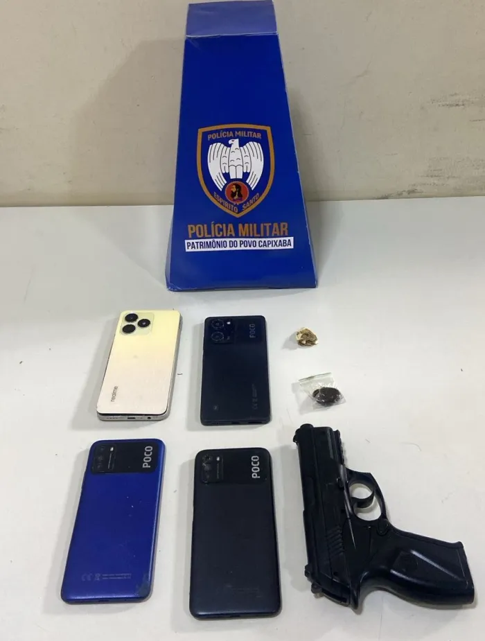 Suspeito de cometer roubo a comércio em Guarapari é detido pela PM