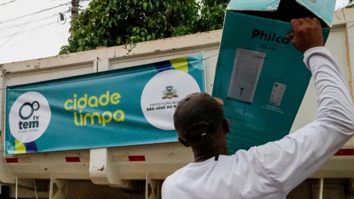 Cidade Limpa já recolheu 70,6 toneladas de resíduos em três dias