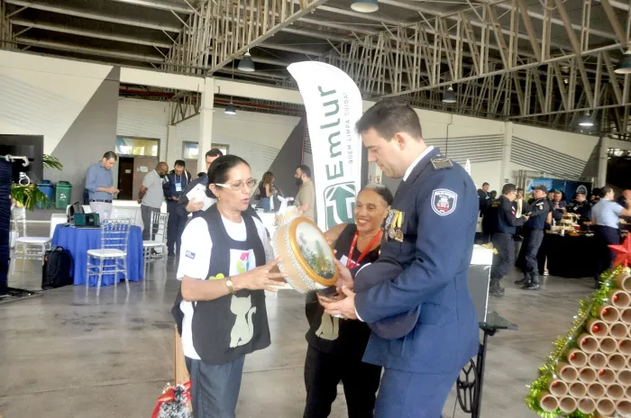 Emlur leva arte feita de materiais recicláveis ao 4º Encontro de Guardas Municipais do Norte e Nordeste