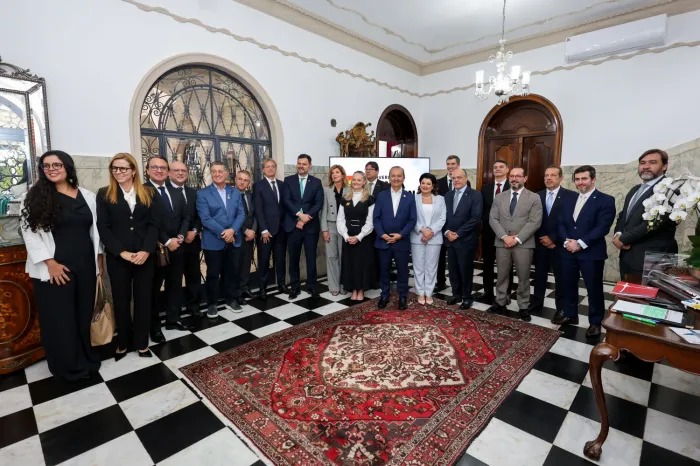 Governador recebe corregedor nacional do Ministério Público e procuradora-geral de Justiça em visita institucional 