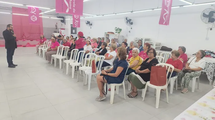 Outubro Rosa é tema de encontro promovido pela ONG Estrela da Mama e Secretaria de Saúde de PG
