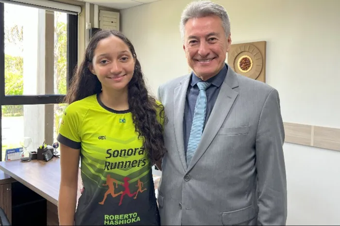 Deputado Hashioka destaca talento de atleta de Sonora, campeã da Corrida do Pantanal
