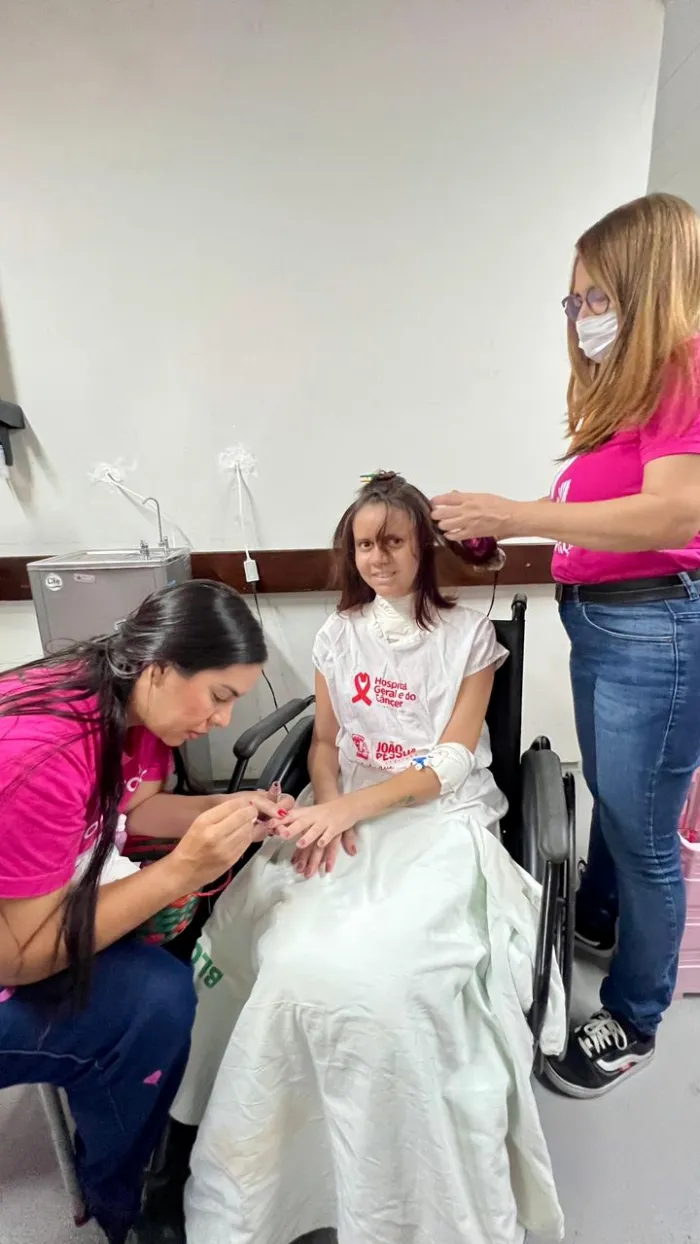 Hospital Geral e do Câncer promove ação de bem-estar e autocuidado para pacientes da Oncologia