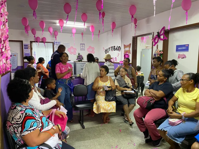 Unidades de saúde seguem com programação do Outubro Rosa