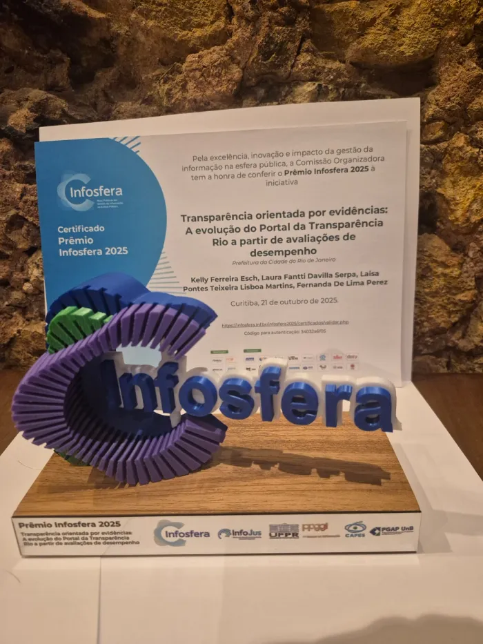 A premiação reconheceu as melhores práticas em áreas como gestão pública, transparência digital, governança eletrônica, segurança cibernética, inteligência artificial e inclusão digital