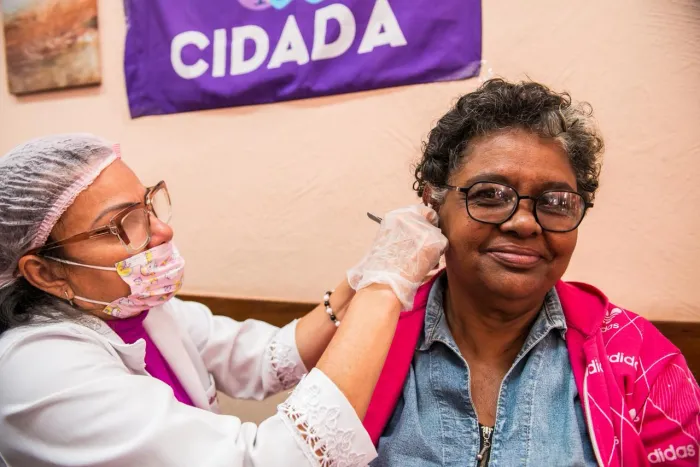 A secretaria oferece um dia de atividades voltadas ao acolhimento e à autoestima das mulheres em tratamento no INCA - Michele Gomes/SPM