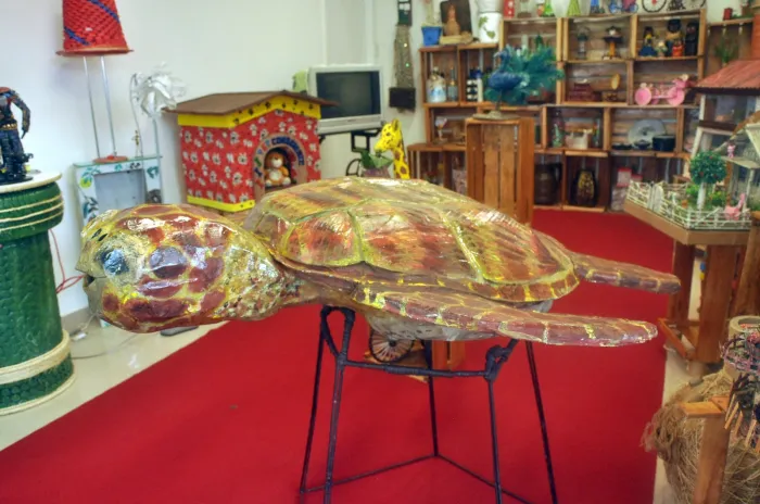 Emlur participa de 2ª Semana Lixo Zero com exposição de peças feitas com materiais recicláveis
