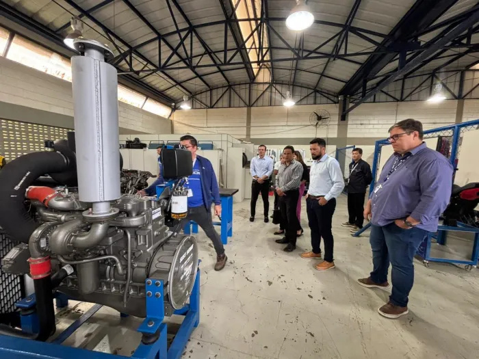Visita institucional fortalece parceria entre Prefeitura de Lauro de Freitas e SEST SENAT