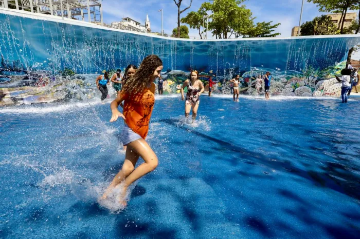 O novo parque ocupa uma área de 23 mil metros quadrados. Foto: Beth Santos