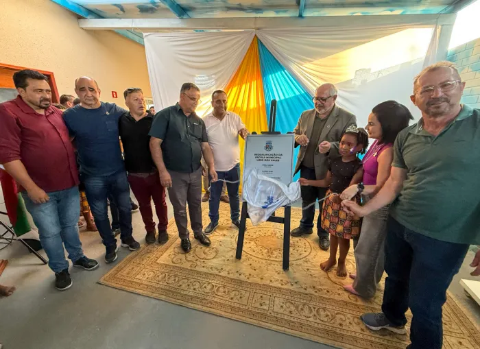 Prefeitura entrega reforma e ampliação da Escola Municipal Lírio dos Vales à Comunidade Quilombola de Boqueirão