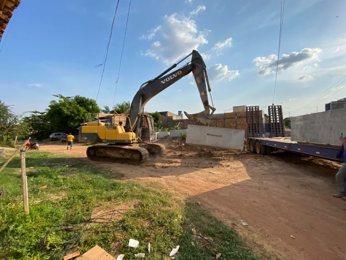 Obras: Sevop executa galeria pluvial na Rua Rui Barbosa