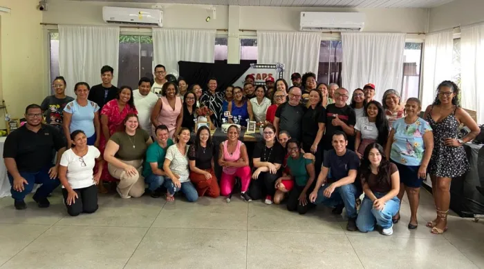 SMS: CAPS completa 21 anos em Marabá com exposição de artes e integração entre usuários e equipe