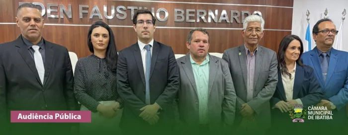 Regularização Fundiária é tema da primeira Audiência Pública na Câmara de Ibatiba