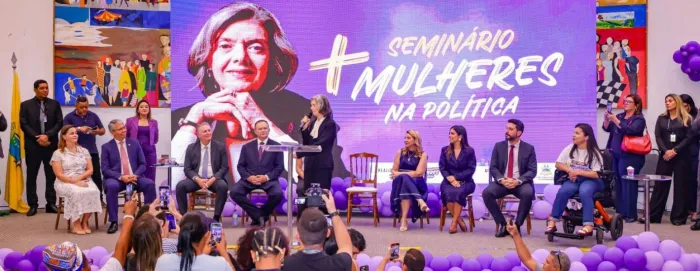 Presidente do TSE, ministra Cármem Lúcia, destacou a luta das mulheres por mais espaço na sociedade, no seminário ‘Mais Mulheres na Política’, na Alema