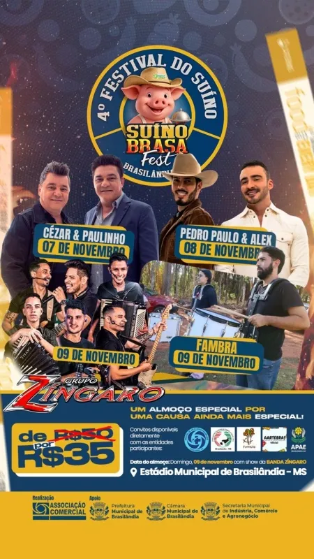 4º Suíno Brasa Fest garante inclusão com espaço exclusivo para Pessoas com Deficiência