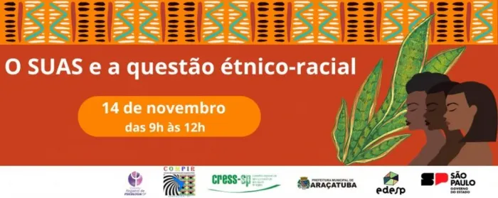 Conselho Municipal de Promoção da Igualdade Racial de Araçatuba recebe inscrições para palestra