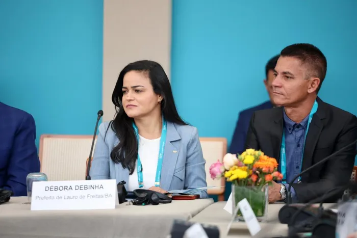 Prefeita Débora Regis participa da 88ª Reunião Geral da FNP e discute mobilidade urbana e investimentos do BNDES