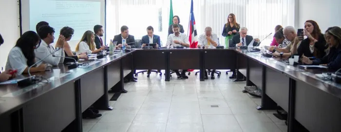 Reunião da Comissão de Orçamento, Finanças e Controle da Assembleia Legislativa do Maranhão, realizada nesta terça-feira