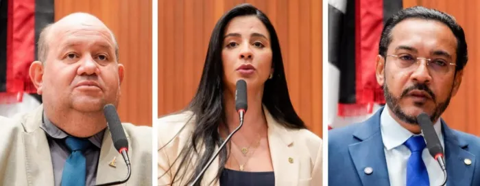 Fred Maia, Daniella e Júnior Cascaria destacaram obras e ações que estão sendo realizadas pelo governador Carlos Brandão