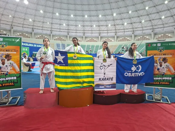 Estudante do Ceti Domício Magalhães conquista bicampeonato brasileiro Interclubes de Karatê em João Pessoa