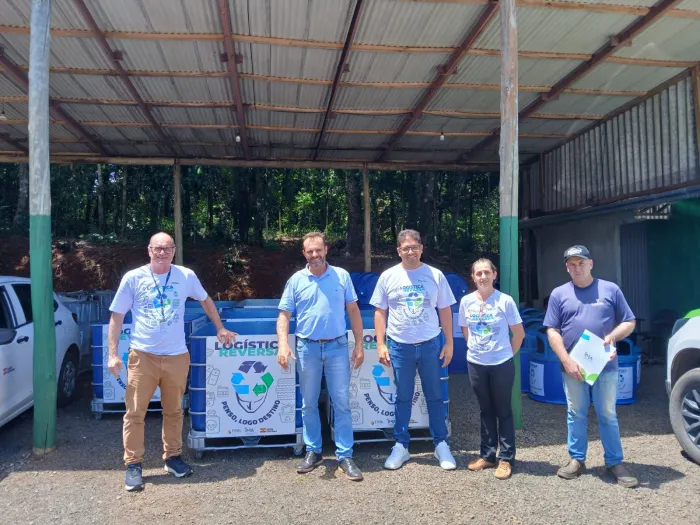 Programa do IMA inicia entrega de coletores de resíduos eletroeletrônicos e lâmpadas na região Oeste