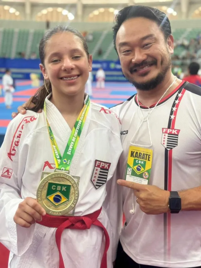 Campeã Brasileira de Karatê é do Hisatugo/SMELR