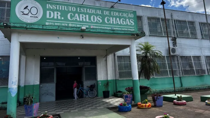 Governo Leite inicia obra de melhorias no Instituto de Educação Doutor Carlos Chagas, em Canoas