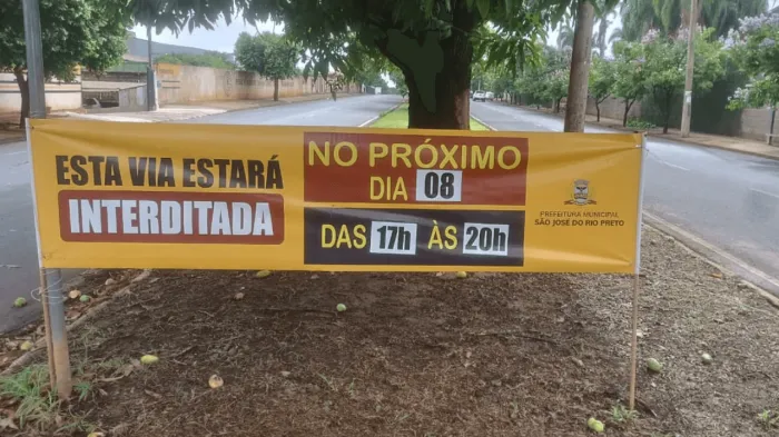 Trechos serão interditados neste sábado para a Corrida Rock Run 2025