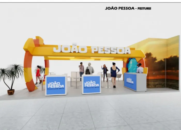 Setur-JP divulga João Pessoa na 37ª Festuris celebrando indicadores positivos no Turismo