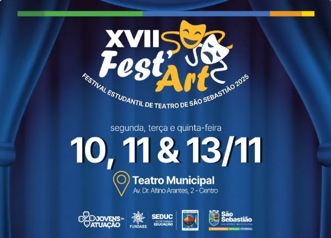 Mostras de Encerramento das Oficinas Culturais segue até 18/11 valorizando talentos artísticos de São Sebastião