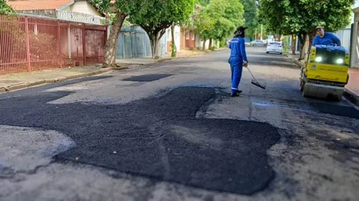 Araçatuba tapa mais de 35 mil buracos nas ruas em outubro