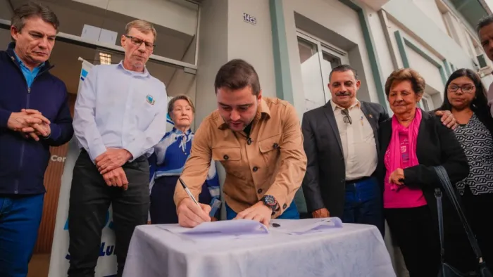 Assinatura abre caminho para autonomia na modalidade diagnóstica -Foto: Joel Vargas/Ascom GVG