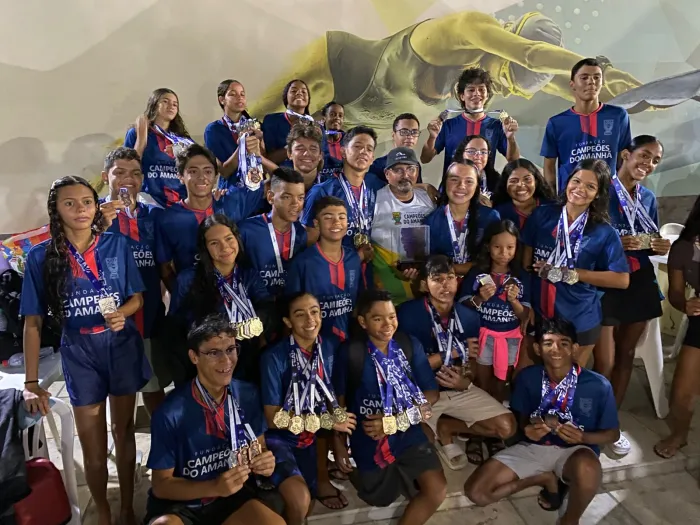 Fundação Campeões do Amanhã conquista 3º lugar geral no Paraibano de Natação em piscina curta