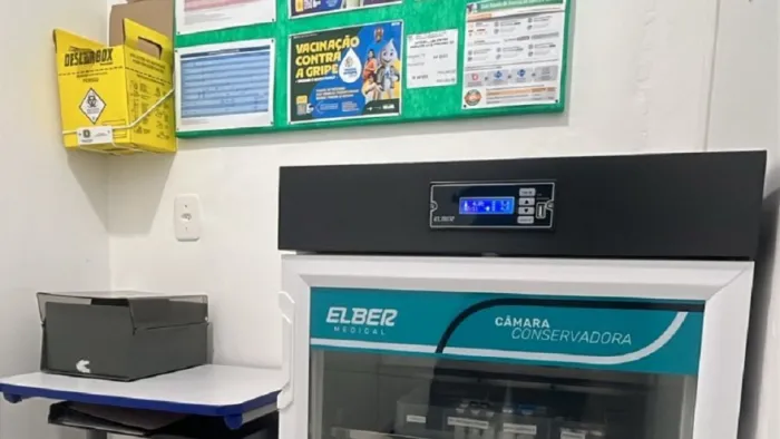 Novo espaço é totalmente adaptado para o armazenamento e a aplicação adequada de imunizantes -Foto: Ascom Polícia Penal