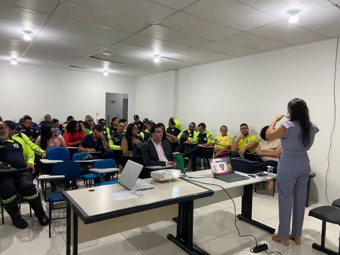 SMSI: Servidores participam de palestra sobre aposentadoria e saúde mental realizada pelo Ipasemar
