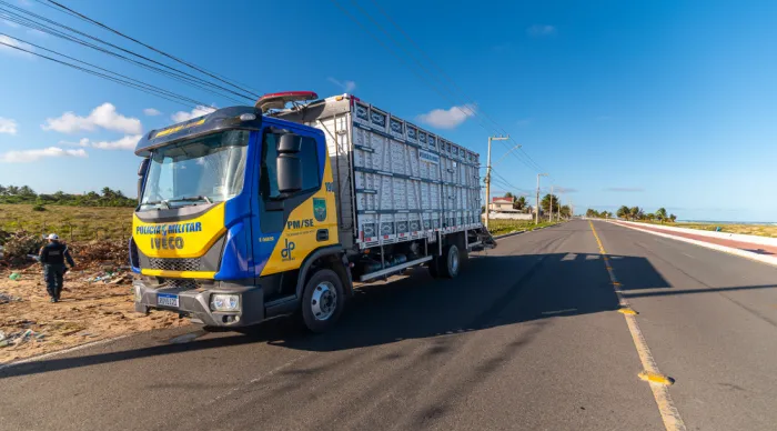 Fiscalização contínua do DER/SE e BPRv garante segurança com apreensão de animais nas rodovias estaduais