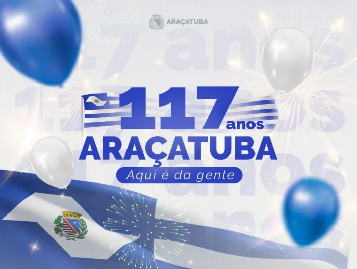 Além da Praça Rui Barbosa, decoração do Natal Iluminado será ampliada para o calçadão e mais quatro praças de Araçatuba