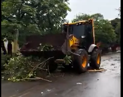 Brasilândia mobiliza equipes após temporal causar estragos no Reassentamento Novo Porto João André