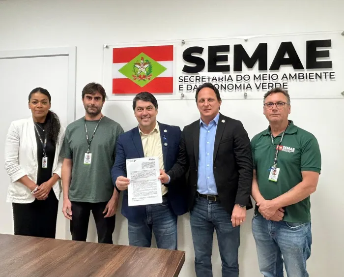 Semae e BRDE firmam termo de cooperação técnica para diagnóstico do saneamento básico em Santa Catarina